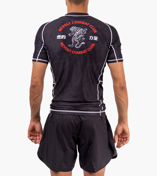 Revolt Black TIGER Rashguard