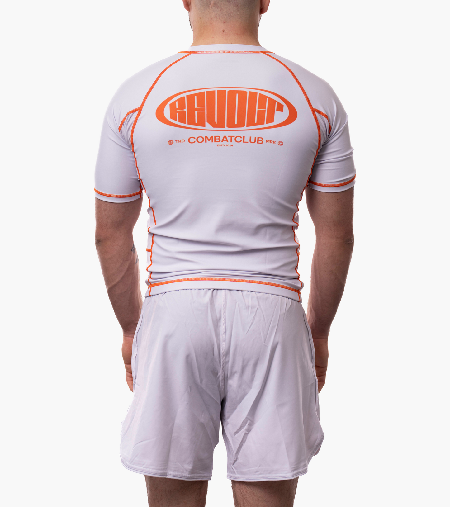 Revolt Orange ELLIPSE Rashguard