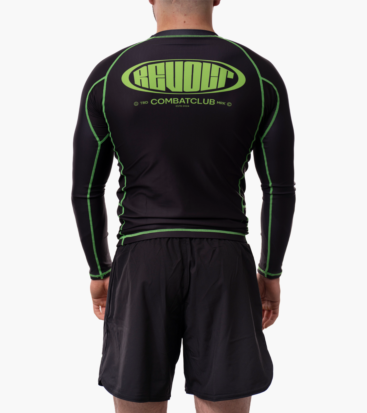 Revolt Green ELLIPSE Rashguard