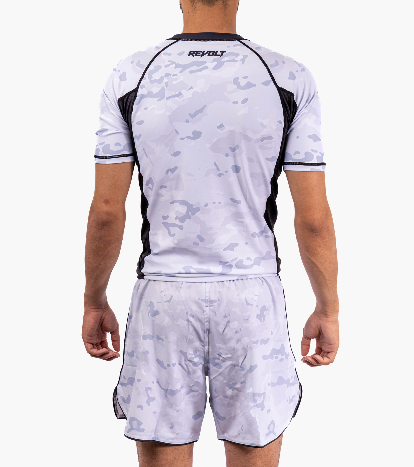 Revolt ARTIC/BLACK Camo Rashguard SS