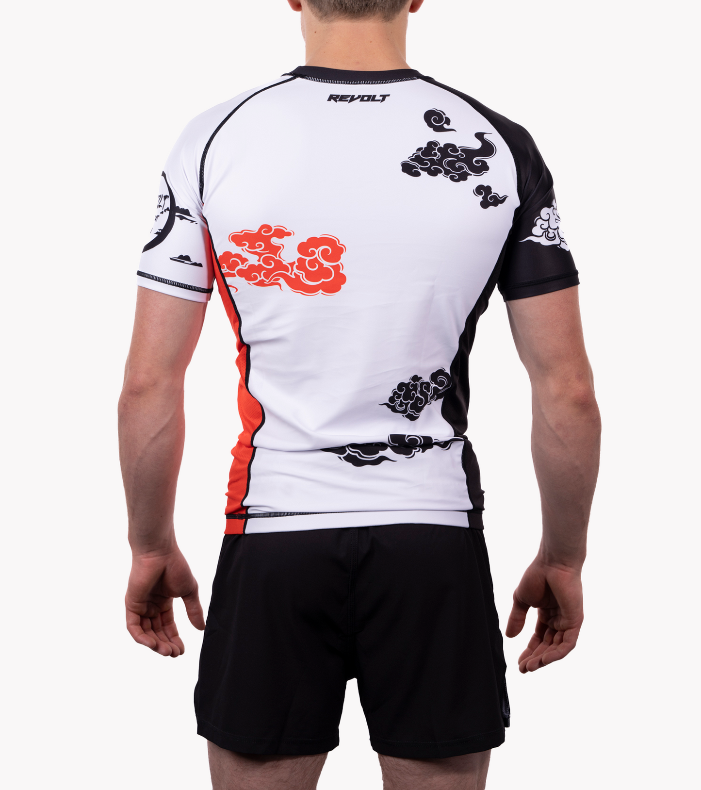 Revolt White CLOUD Rashguard