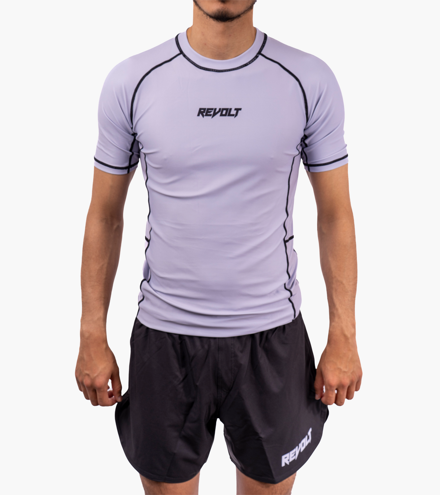 Revolt Grey TIGER Rashguard
