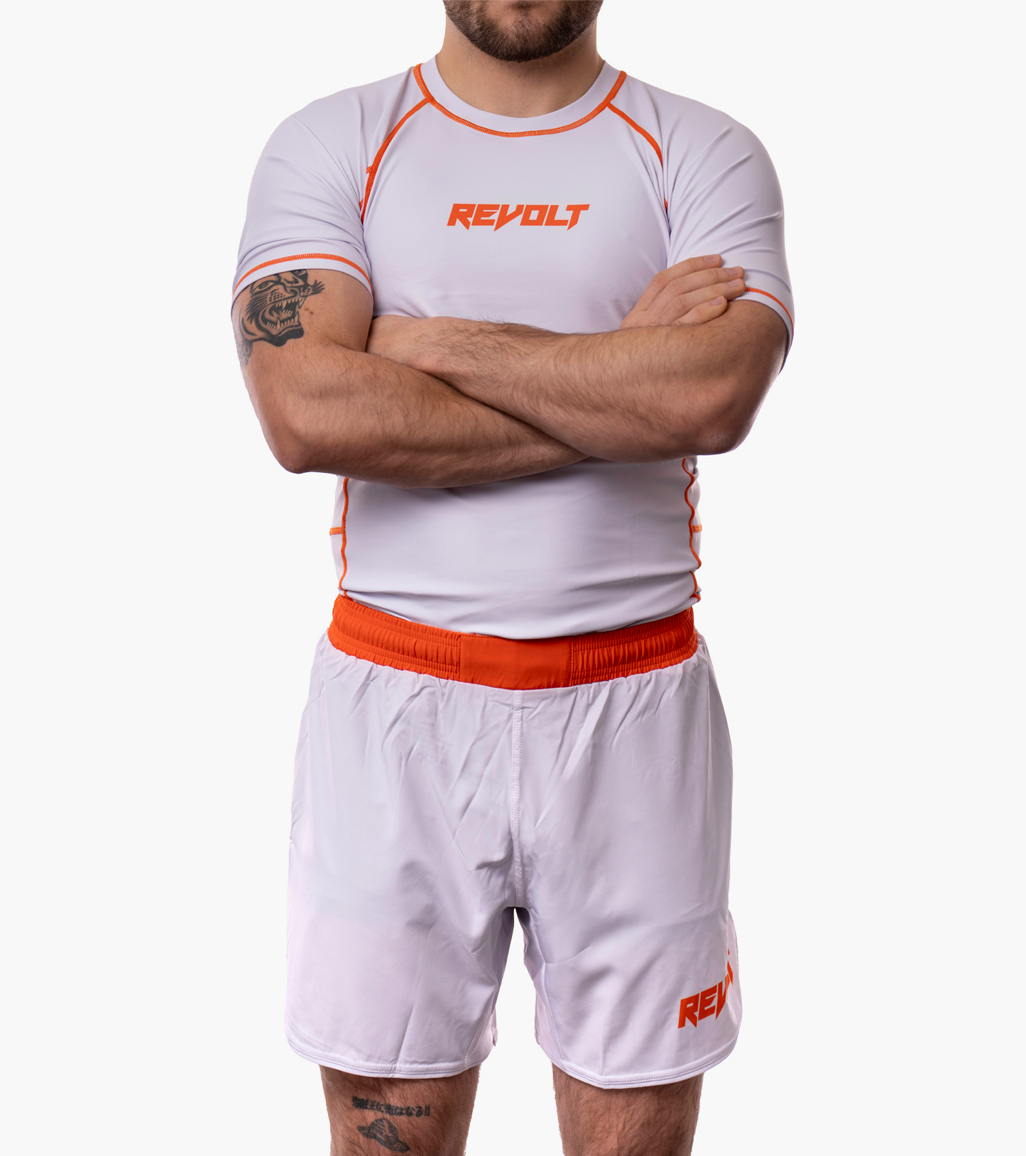Revolt Orange ELLIPSE Rashguard