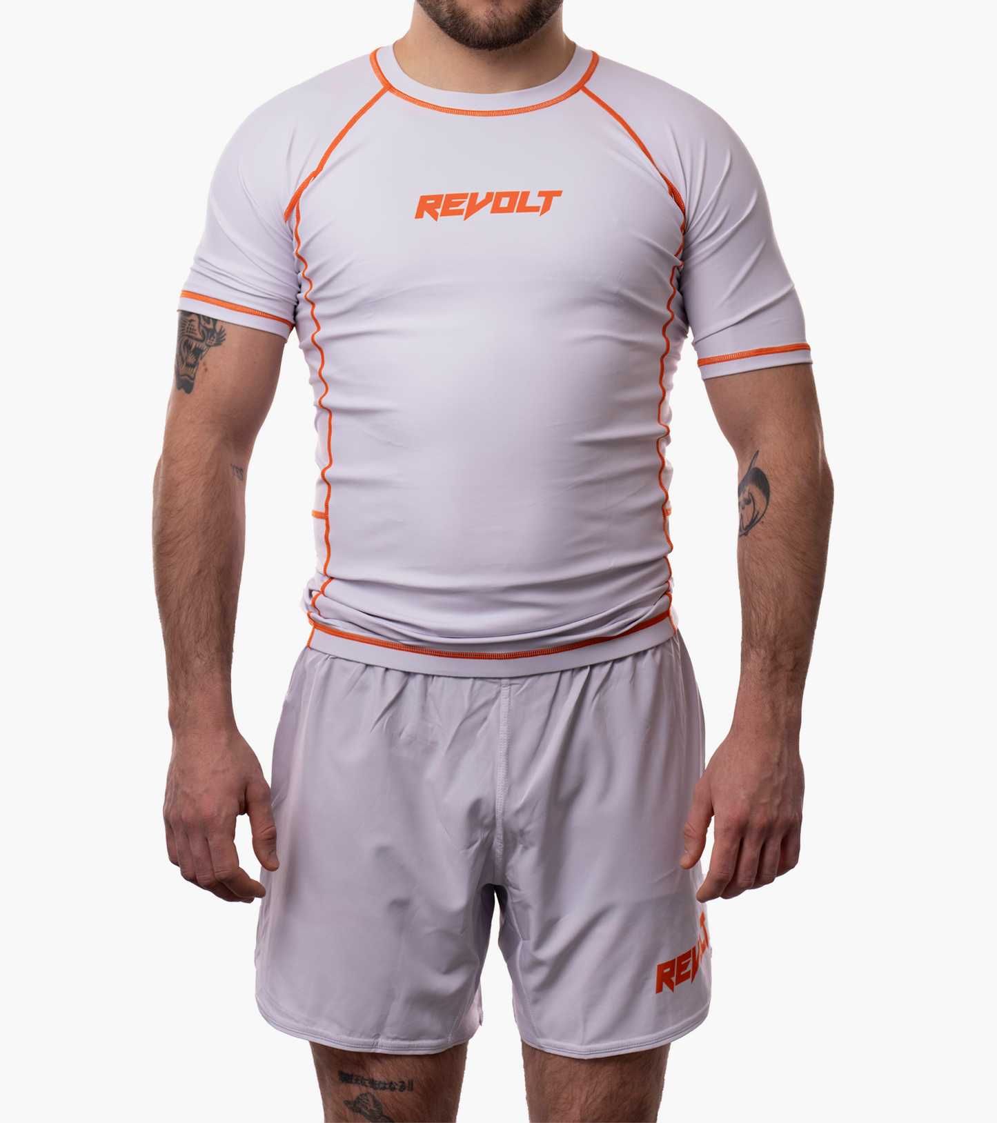 Revolt Orange ELLIPSE Rashguard