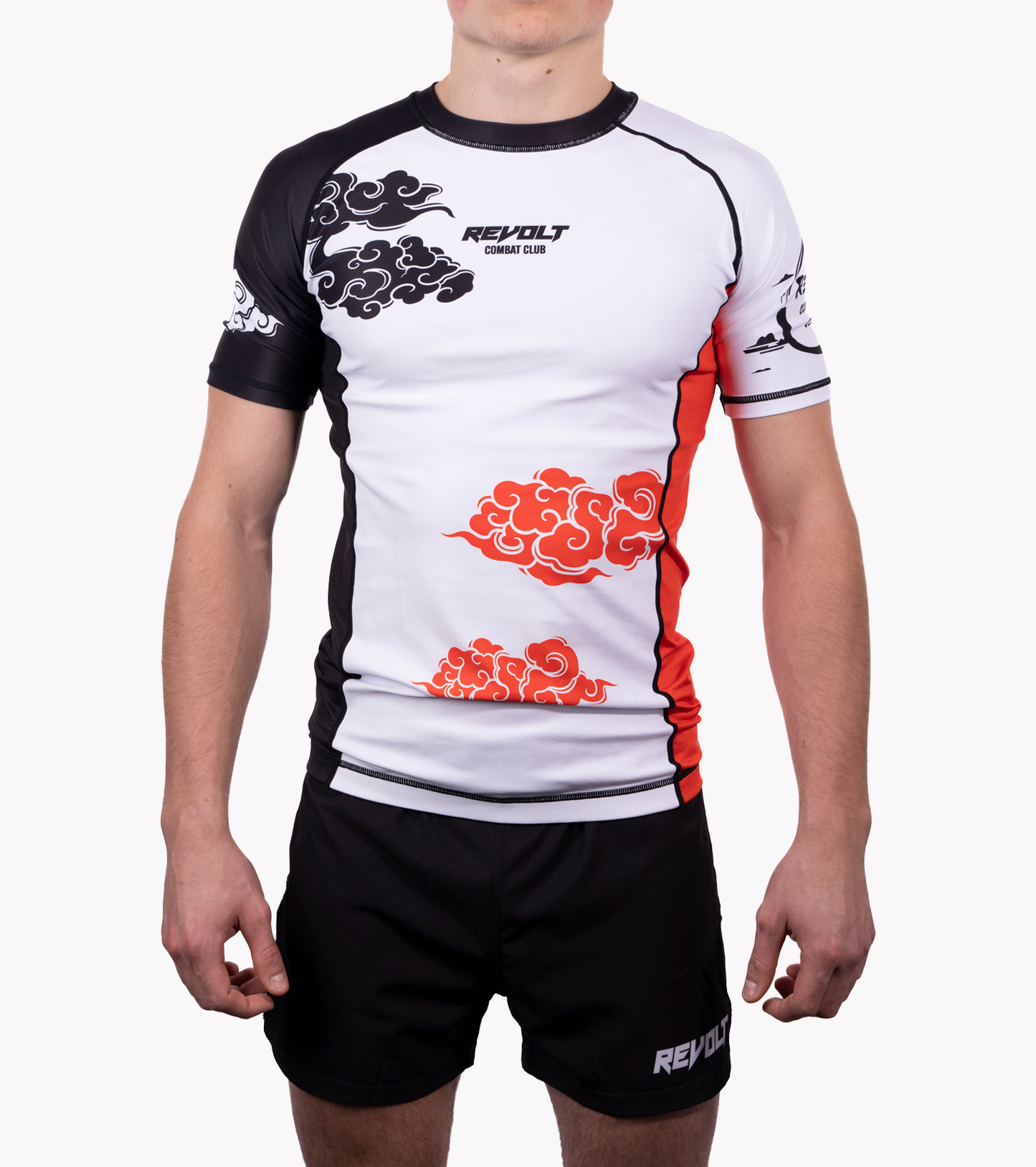 Revolt White CLOUD Rashguard