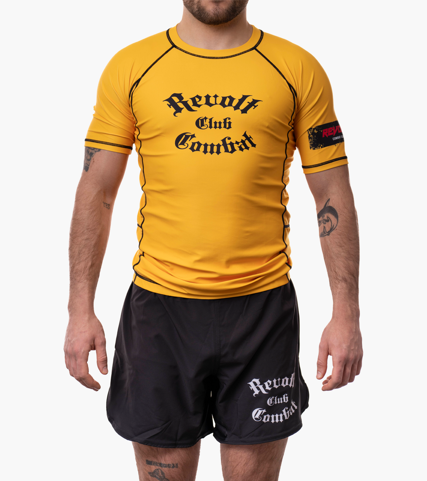 Revolt Yellow BLCKLTR Rashguard