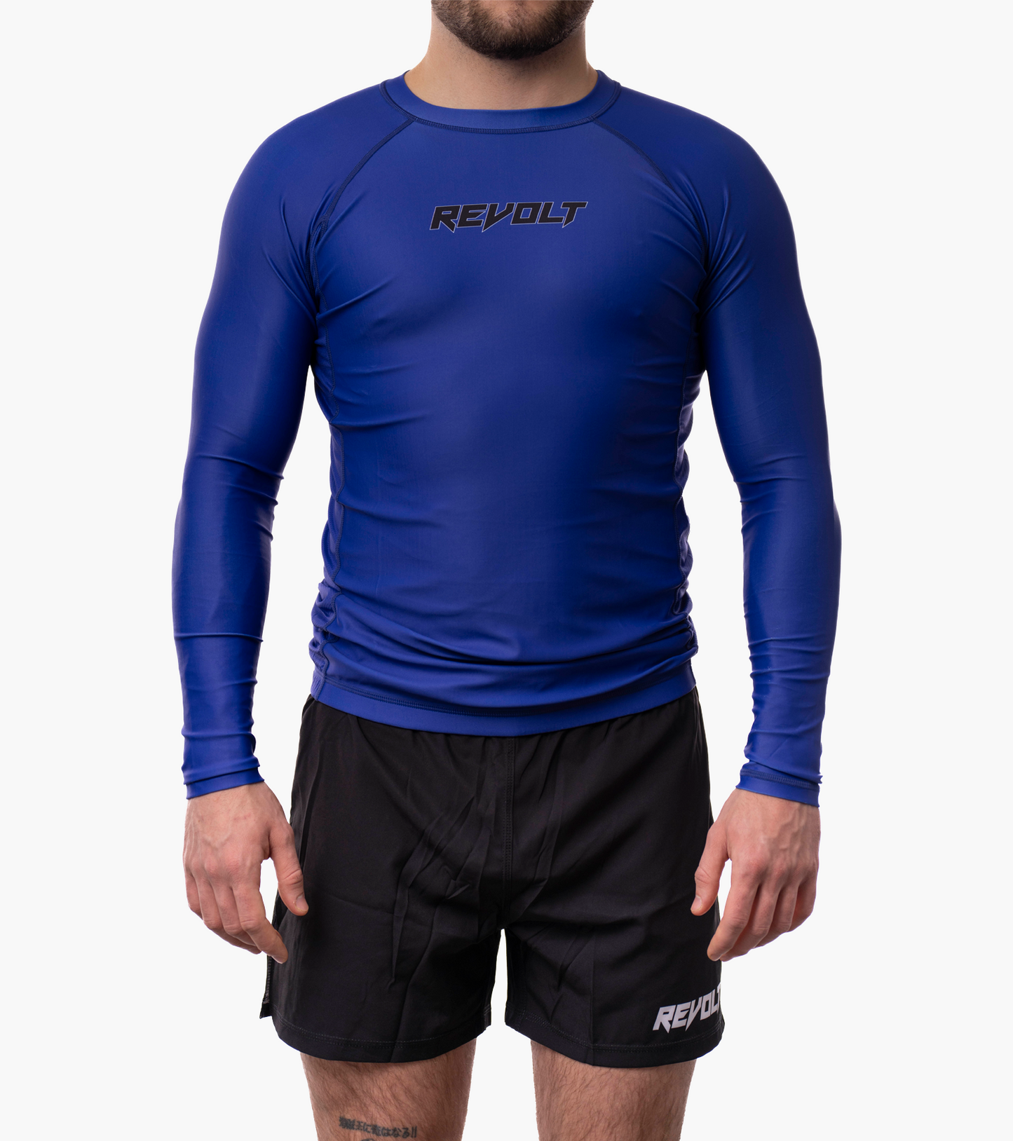 Revolt Basic Blue Rashguard