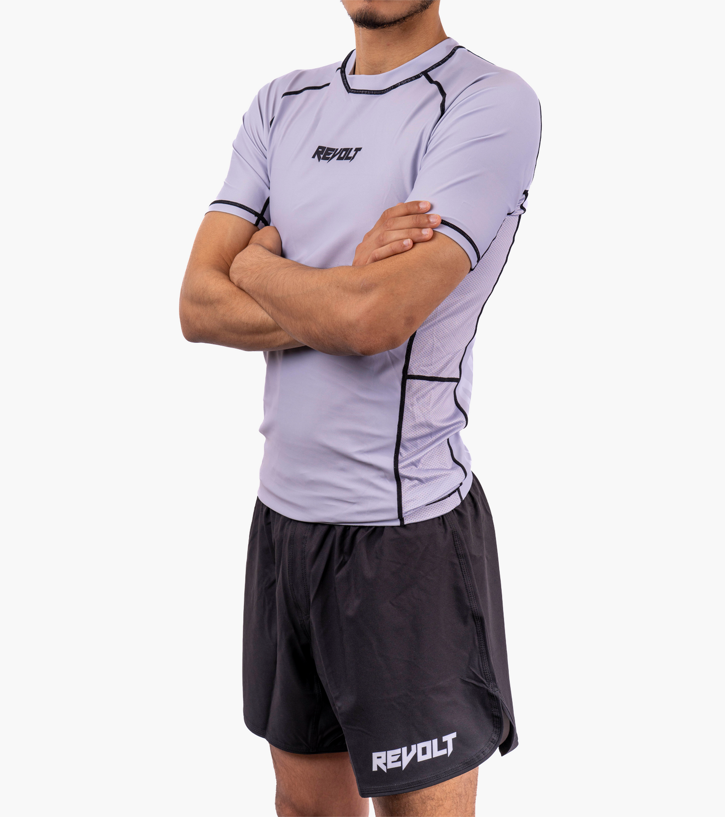 Revolt Grey TIGER Rashguard
