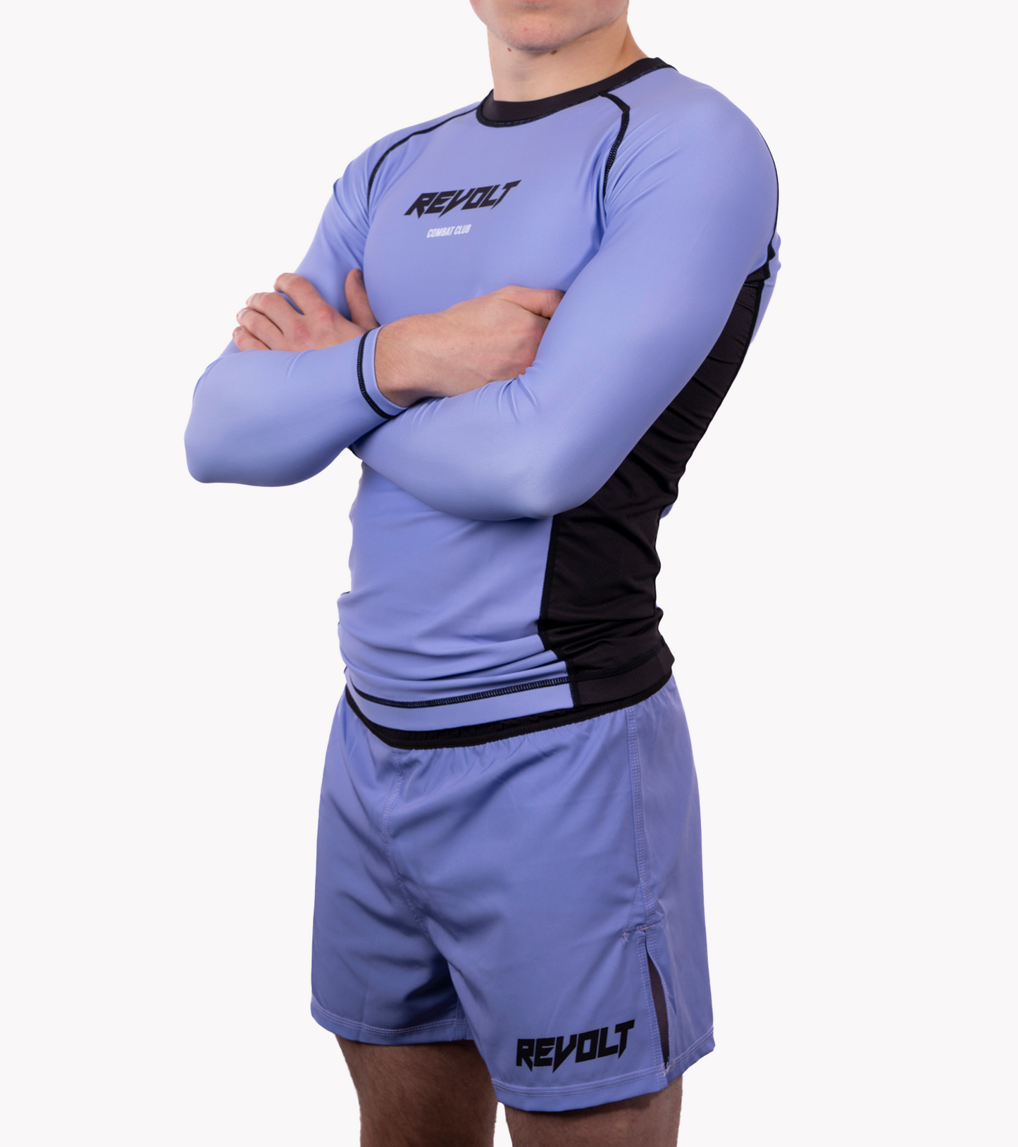 Revolt Purple Hybrid Shorts