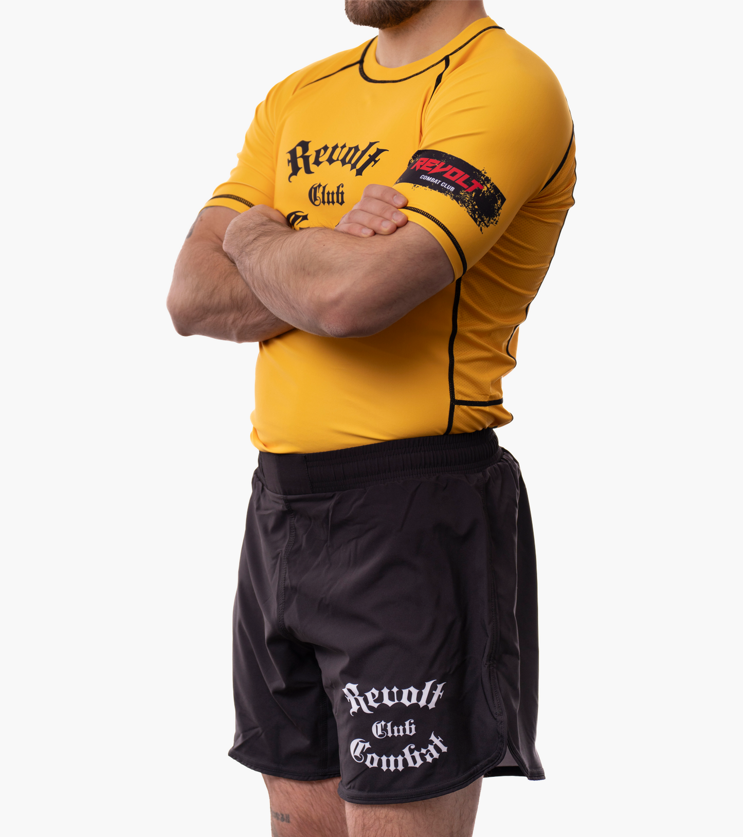 Revolt Yellow BLCKLTR Rashguard