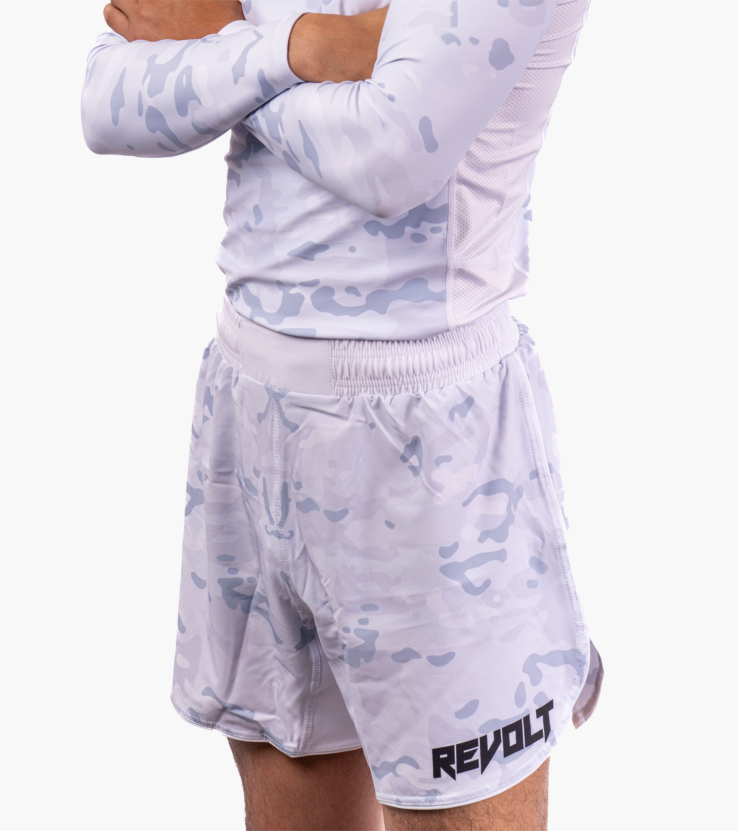 Revolt ARTIC Camo Fight shorts