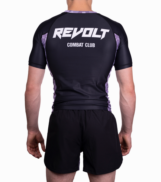 Purple Camo Rashguard