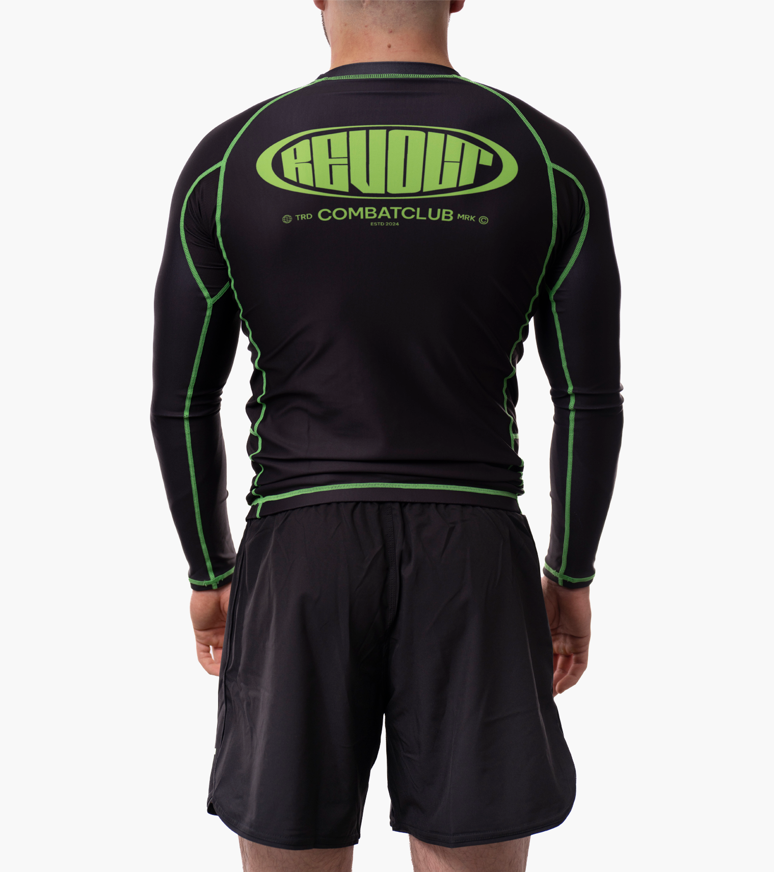 Revolt Green ELLIPSE Rashguard