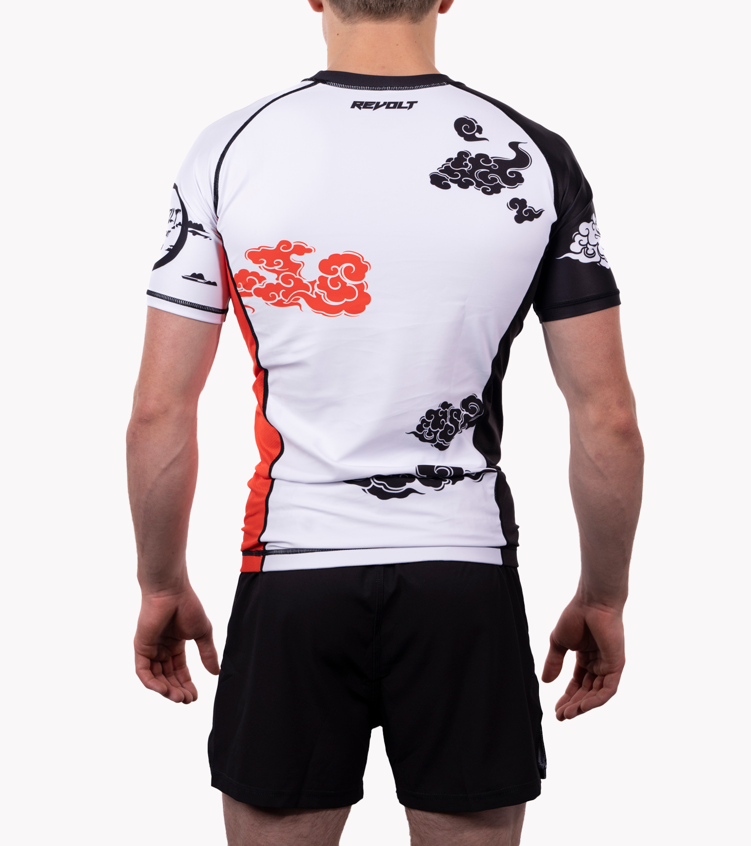 Revolt White CLOUD Rashguard