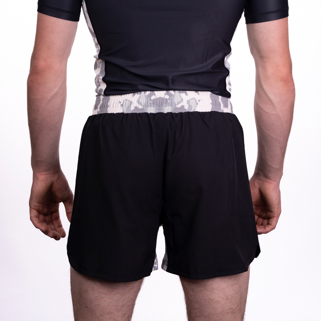 Fight Shorts Camo Weiß/Wüste