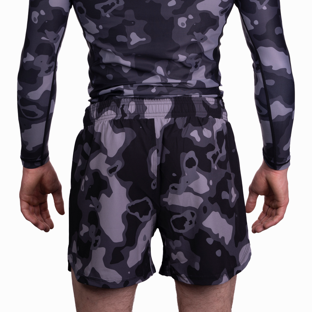 NIGHTSHADE Camo Fight Shorts