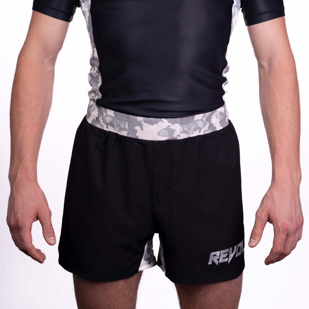 Fight Shorts Camo Weiß/Wüste