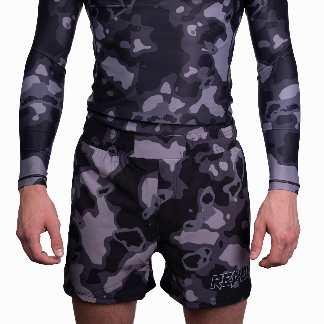 NIGHTSHADE Camo Fight Shorts