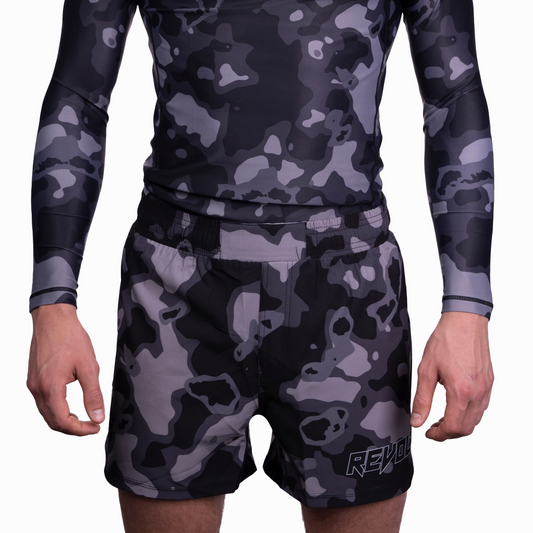 NIGHTSHADE Camo Fight Shorts