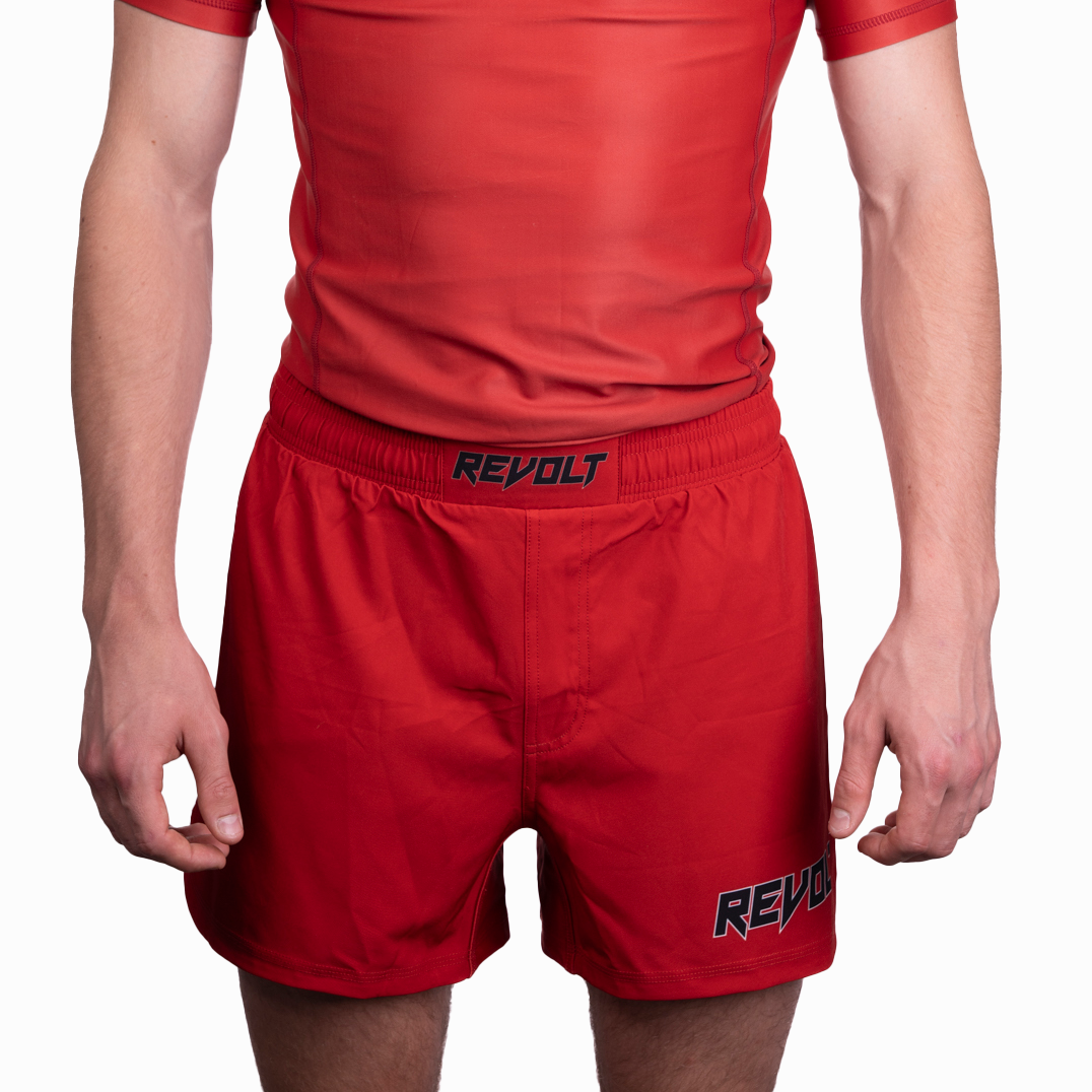 Red Fight Shorts