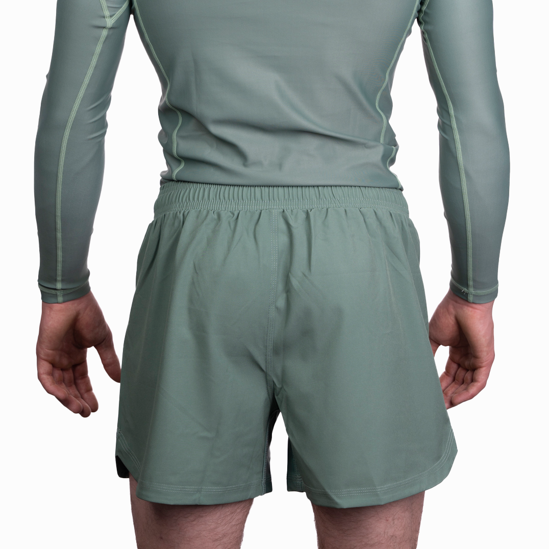 Green Fight Shorts