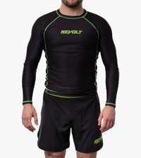 Revolt Green ELLIPSE Rashguard