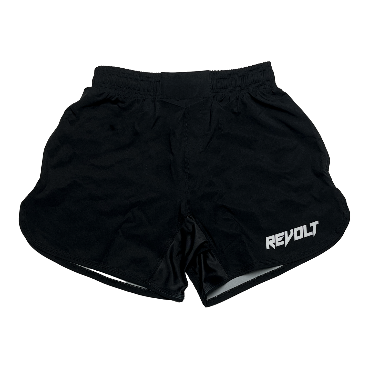 Revolt Basic Black Shorts