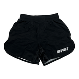 Revolt Basic Black Shorts