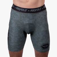 Revolt Groene Camo VT Shorts