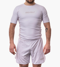 Revolt Grey ELLIPSE Fight Shorts