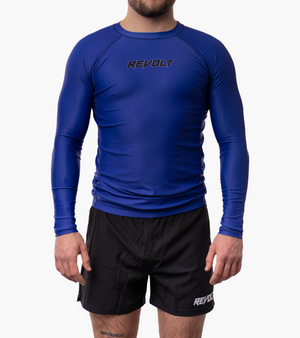 Revolt Azul Básico Rashguard