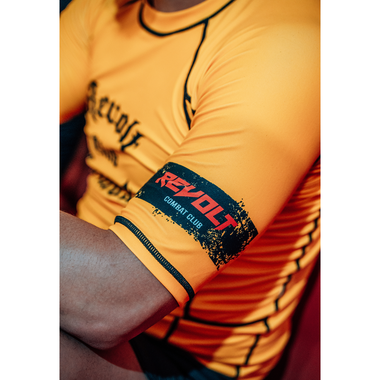 Revolt Yellow BLCKLTR Rashguard