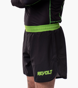Revolt Green ELLIPS Shorts