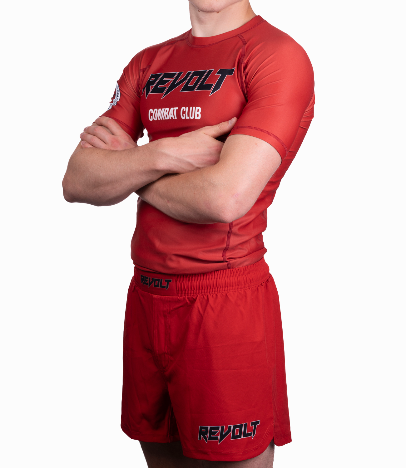 Red Fight Shorts